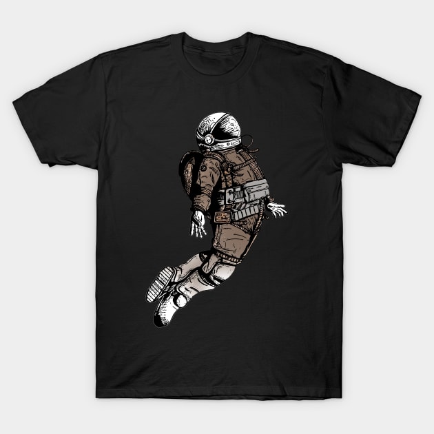 astronaut olone T-Shirt by pesidsg